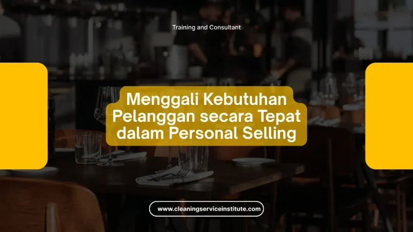 Mendengarkan aktif dalam personal selling