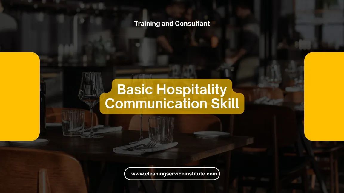 TRAINING BASIC HOSPITALITY COMMUNICATION SKILL JOGJA