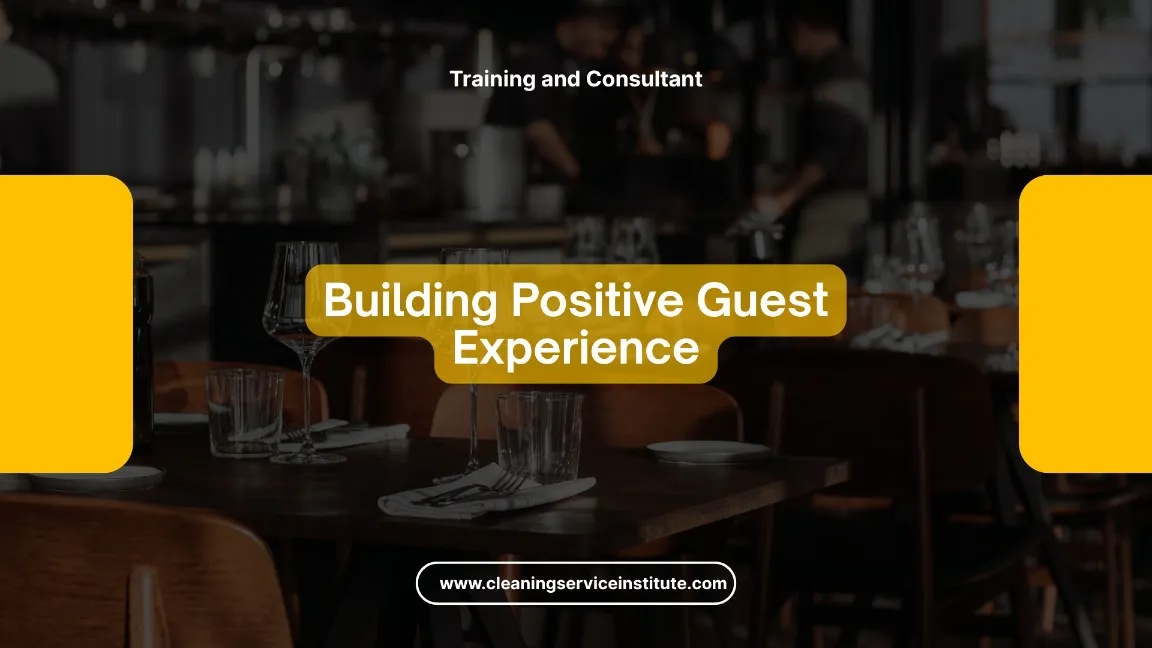 TRAINING BUILDING POSITIVE GUEST EXPERIENCE JOGJA