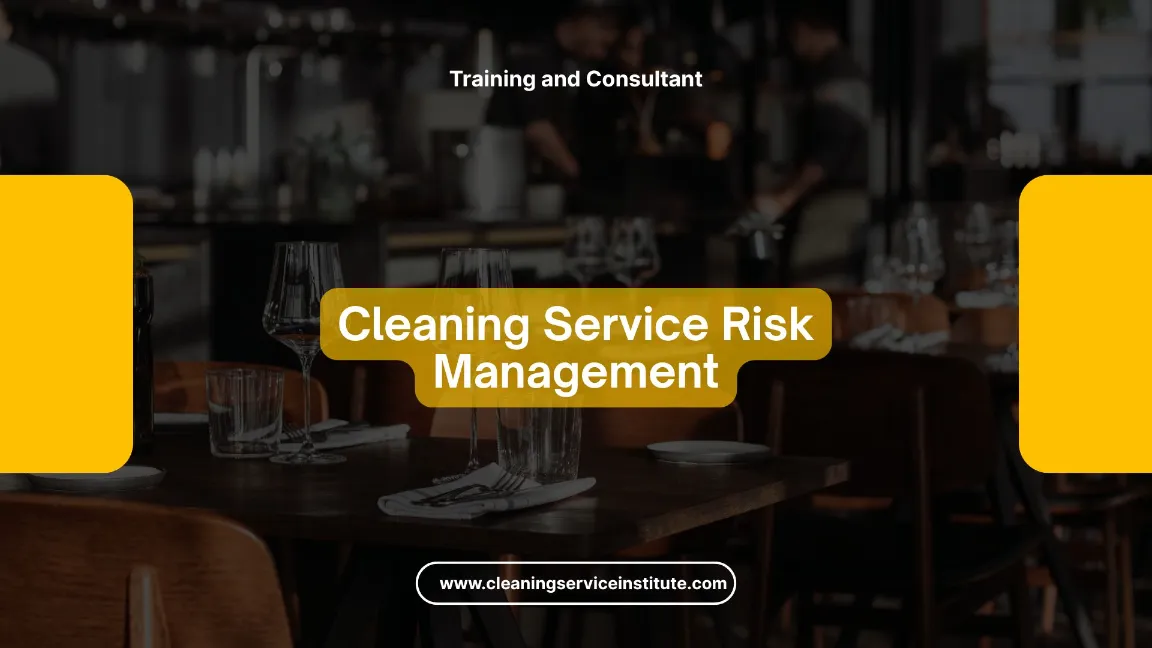 TRAINING CLEANING SERVICE RISK MANAGEMENT JOGJA