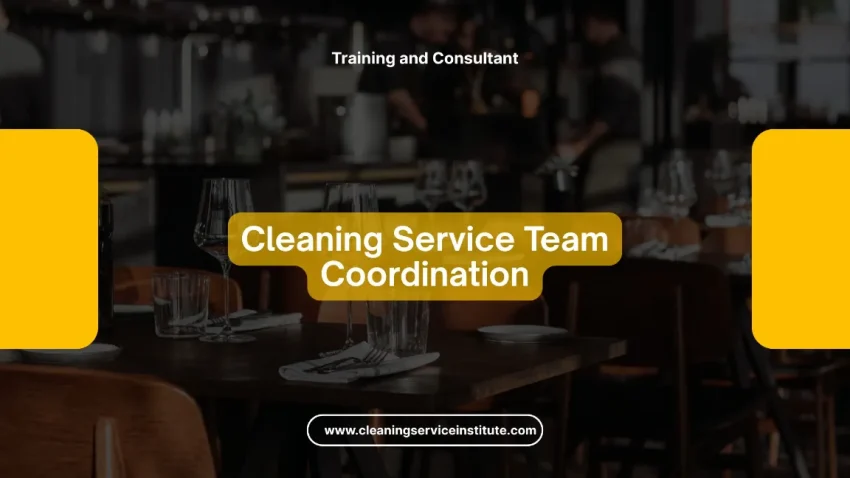 TRAINING CLEANING SERVICE PROBLEM SOLVING