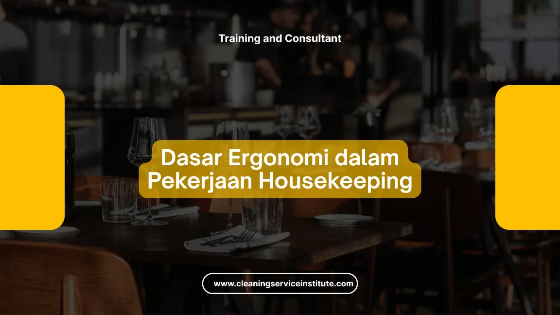 TRAINING DASAR ERGONOMI JOGJA