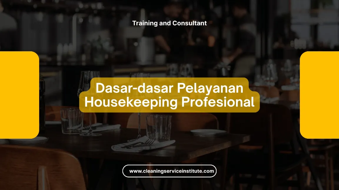 TRAINING PELAYANAN HOUSEKEEPING PROFESIONAL JOGJA