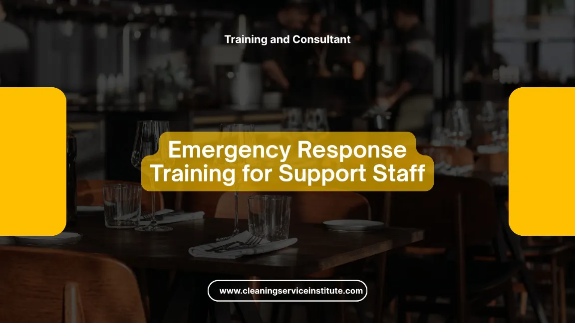 TRAINING CLEANING SERVICE PROBLEM SOLVING