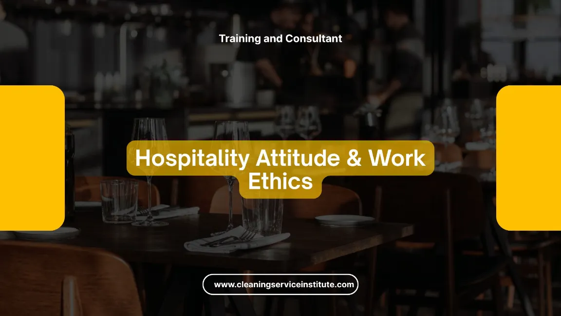 TRAINING HOSPITALITY ATTITUDE & WORK ETHICS JOGJA