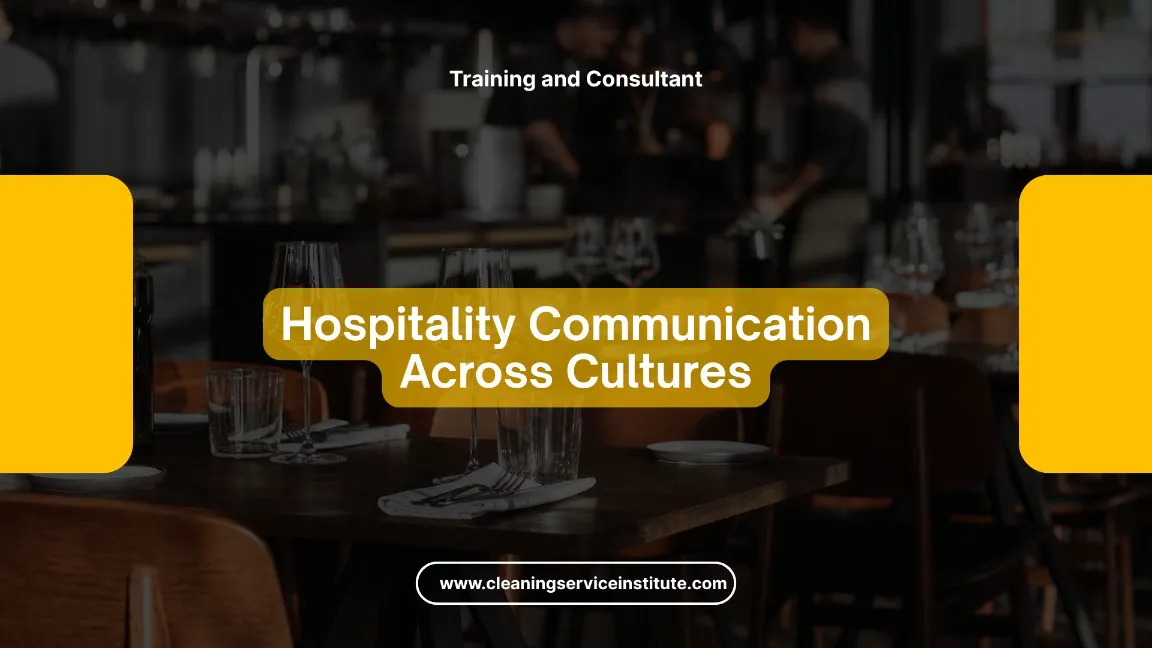 TRAINING HOSPITALITY COMMUNICATION ACROSS CULTURES JOGJA