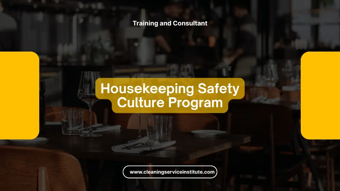 TRAINING CLEANING SERVICE PROBLEM SOLVING