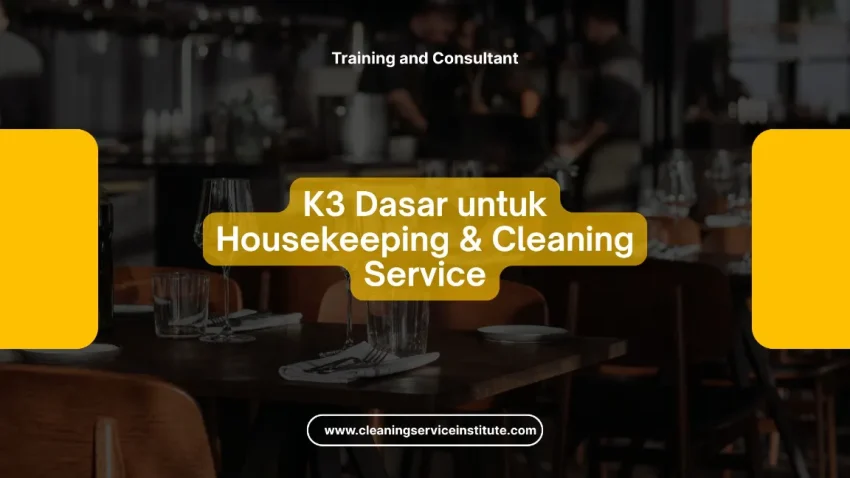 TRAINING CLEANING SERVICE PROBLEM SOLVING