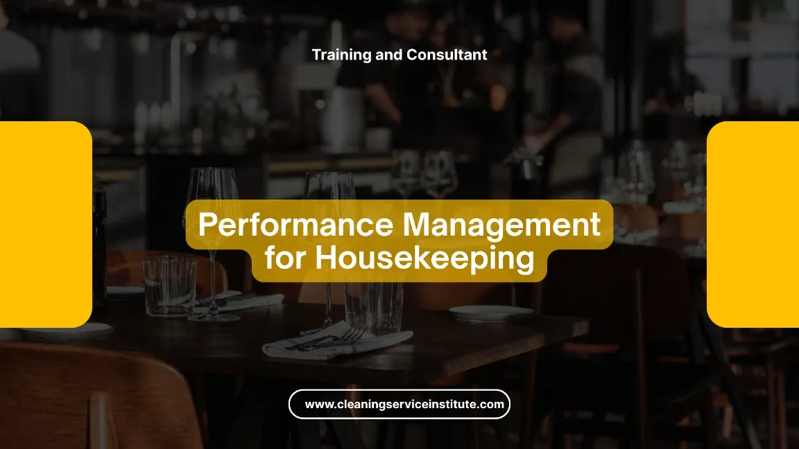 TRAINING CLEANING SERVICE PROBLEM SOLVING