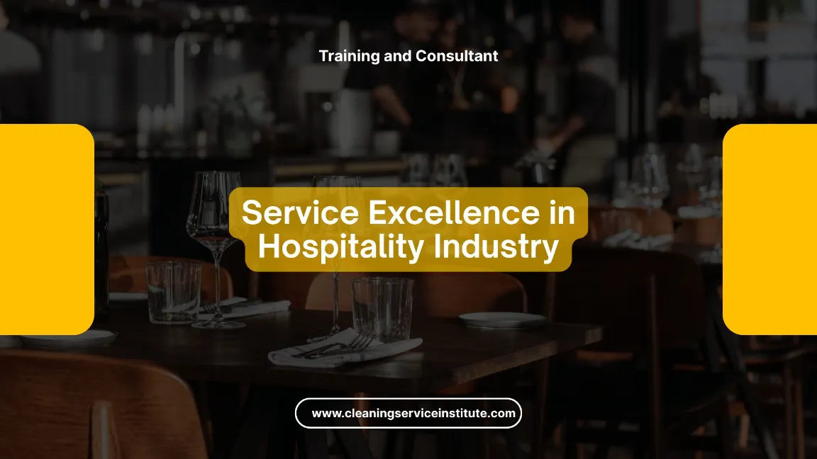 TRAINING SERVICE EXCELLENCE IN HOSPITALITY INDUSTRY JOGJA