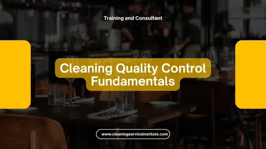 TRAINING CLEANING QUALITY CONTROL JOGJA