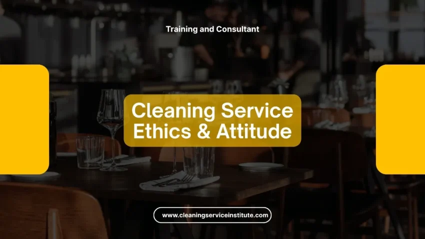 TRAINING CLEANING SERVICE ETHICS & ATTITUDE JOGJA