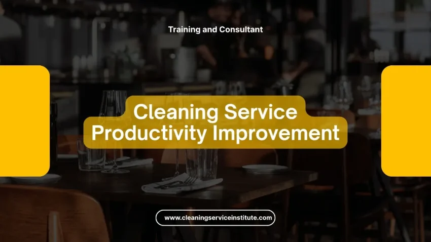TRAINING CLEANING SERVICE PRODUCTIVITY IMPROVEMENT JOGJA