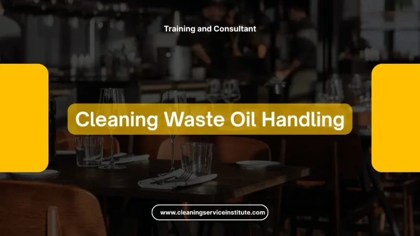 TRAINING CLEANING WASTE OIL HANDLING JOGJA