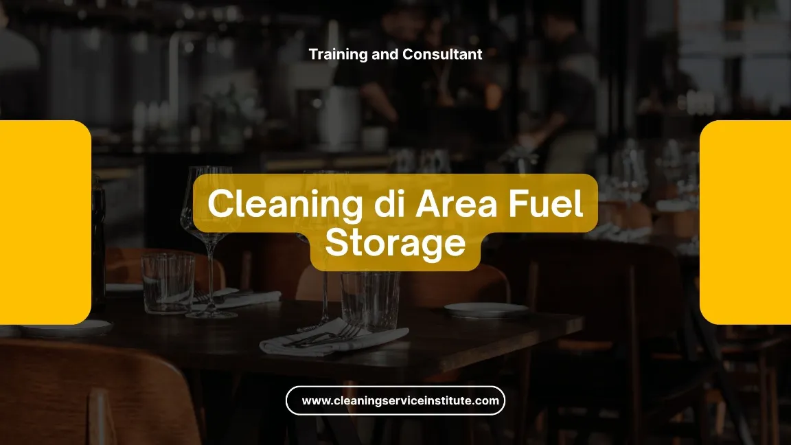 TRAINING CLEANING DI AREA FUEL STORAGE JOGJA