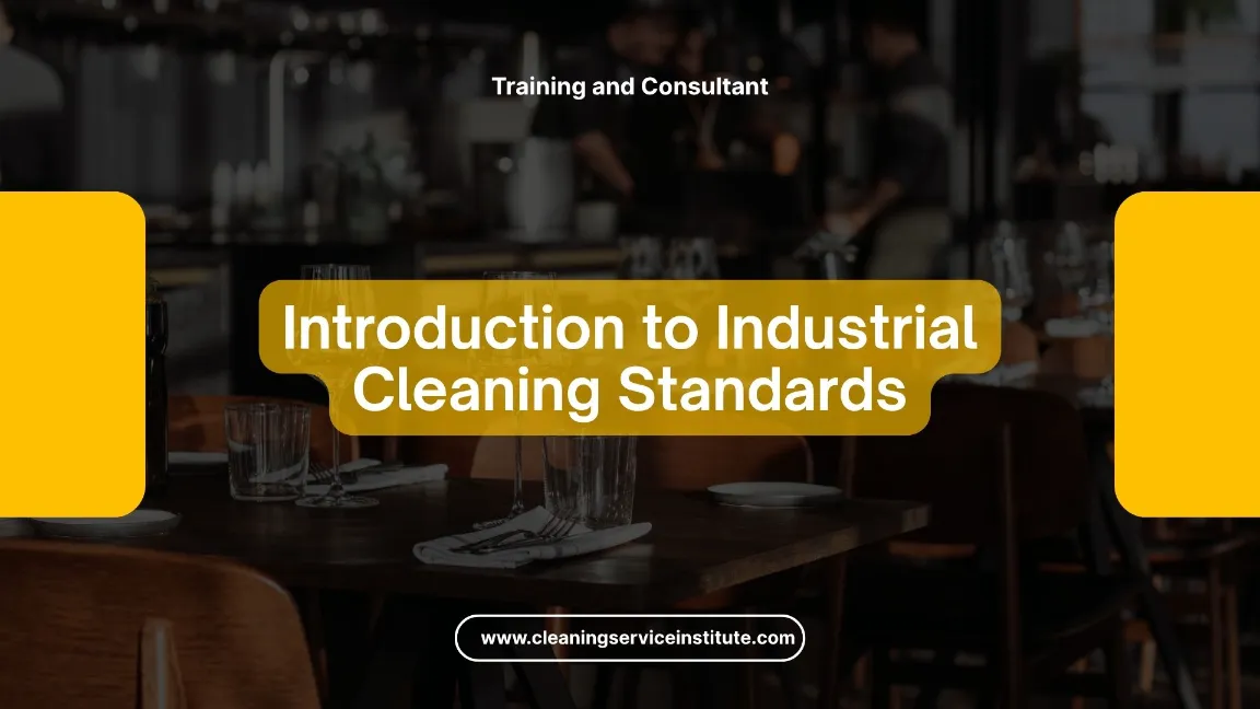TRAINING INDUSTRIAL CLEANING STANDARDS JOGJA